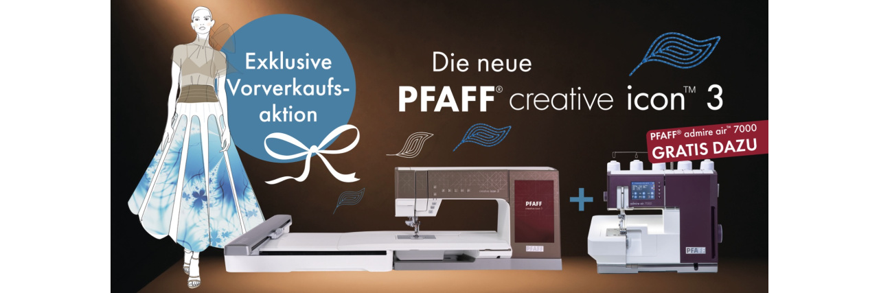PFAFF die führende Nähmaschinenmarke